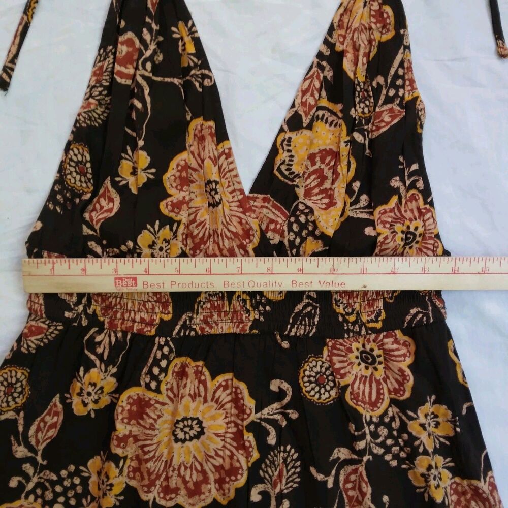 Patrons of Peace Thalia Floral Maxi Dress Boho Festival Cottage Core Festival M - Picture 7 of 14